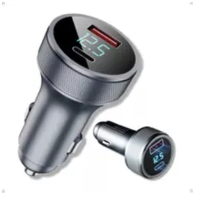 CARREGADOR DE CARRO USB E TIPO C 60W CJ12-4