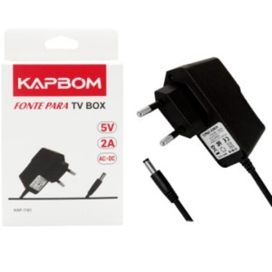 FONTE 5V 2A TV BOX KAPBOM KAP-1181