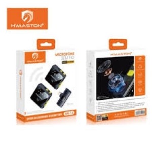 MICROFONE SEM FIO IPHONE LAPELA  HMASTON MK-12