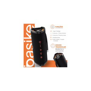 CAIXA DE SOM BASIKE RGB BA-RAD021