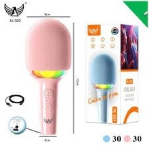 CAIXA DE SOM MICROFONE SEM FIO KARAOKE ALTOMEX AL-929