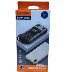 BATERIA EXTERNA BASIKE POW-9925 10000MAH