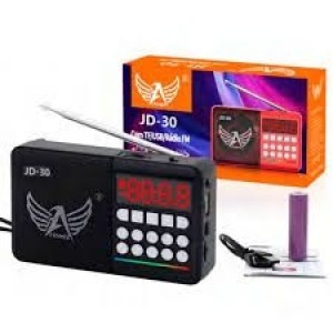 CAIXA DE SOM RÁDIO FM BLUETOOTH JD-30 ALTOMEX