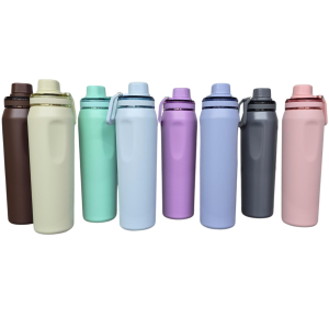 GARRAFA TERMICA 800ML TAMPA TRANSPARENTE