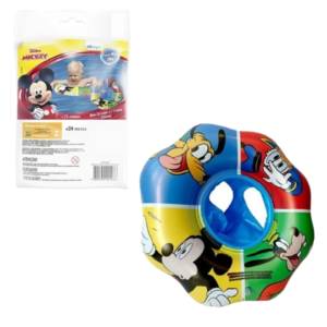 BOIA CIRCULAR INFLAVEL COM FRALDA MICKEY 56CM