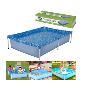 PISCINA INFANTIL ARMAÇÃO DE FERRO MOR 1000 LITROS