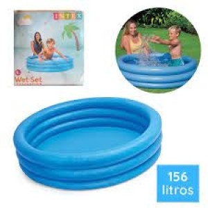 PISCINA INFLAVEL CRISTAL INTEX 156 LITROS