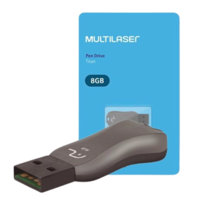 PEN DRIVE 8GB MULTILASER PD601