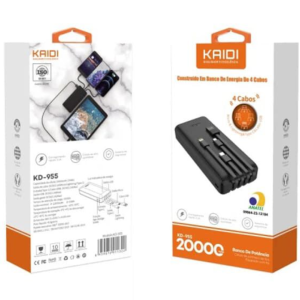 BATERIA EXTERNA KAIDI 20000MAH KD-955