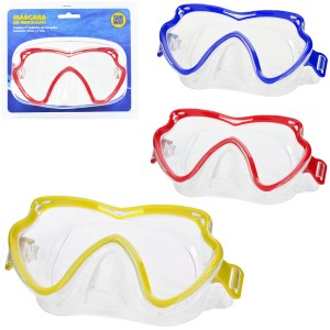 OCULOS DE NATACAO MASCARA DE MERGULHO COLORS 18X11CM