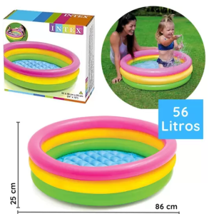 PISCINA INTEX 56 LITROS 86CM X 25CM